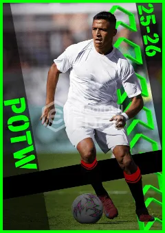 eFootball 2026 card of Alexis Sánchez