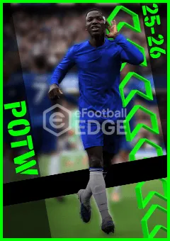 eFootball 2026 card of Moisés Caicedo