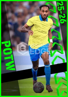 eFootball 2026 card of Pierre Aubameyang