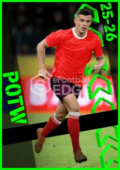 eFootball 2026 card of Granit Xhaka