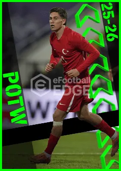 eFootball 2026 card of Kenan Yıldız