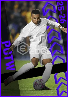 eFootball 2026 card of Kylian Mbappé