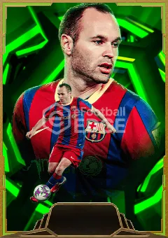eFootball 2026 card of Andrés Iniesta