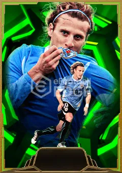 eFootball 2026 card of Diego Forlán